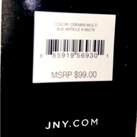 Jones New York Signature Carrie Satchel Bag Black, White and Beige. - Picture 11 of 12